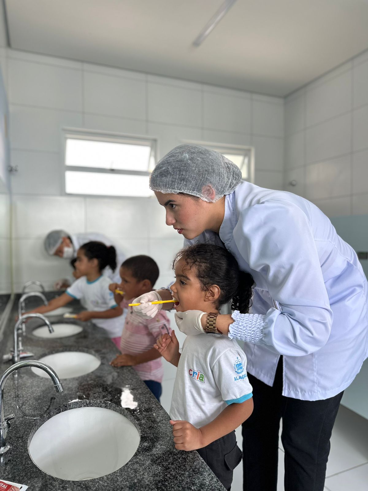 Prefeitura de Atalaia promove ação de saúde bucal na Creche CRIA do Conjunto Maria de Nazaré